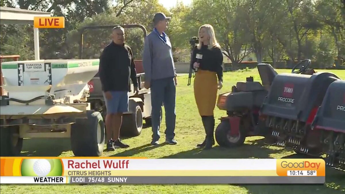 screen shot from good day sacramento field day report