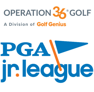 Operation 36 and PGA Jr. League logos